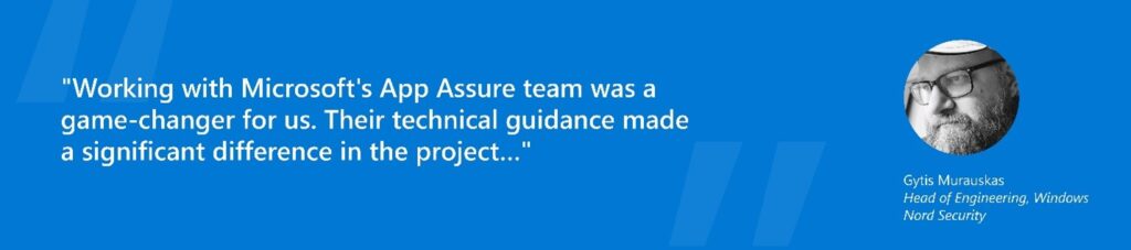 Quote from the blog post along with photo of a man