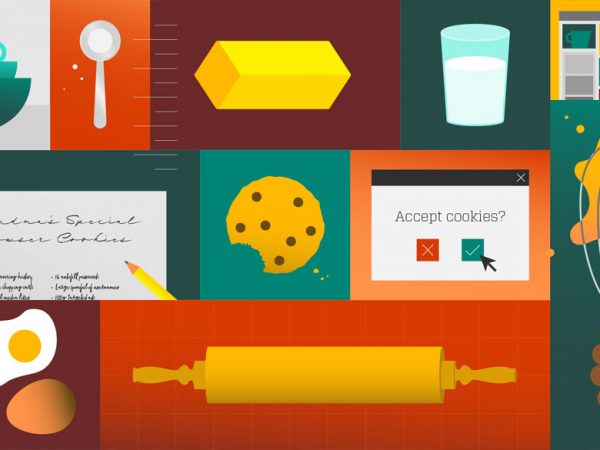 Kitchen utensils for making cookies