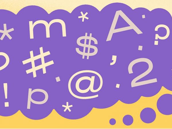 Letters, numbers and special characters