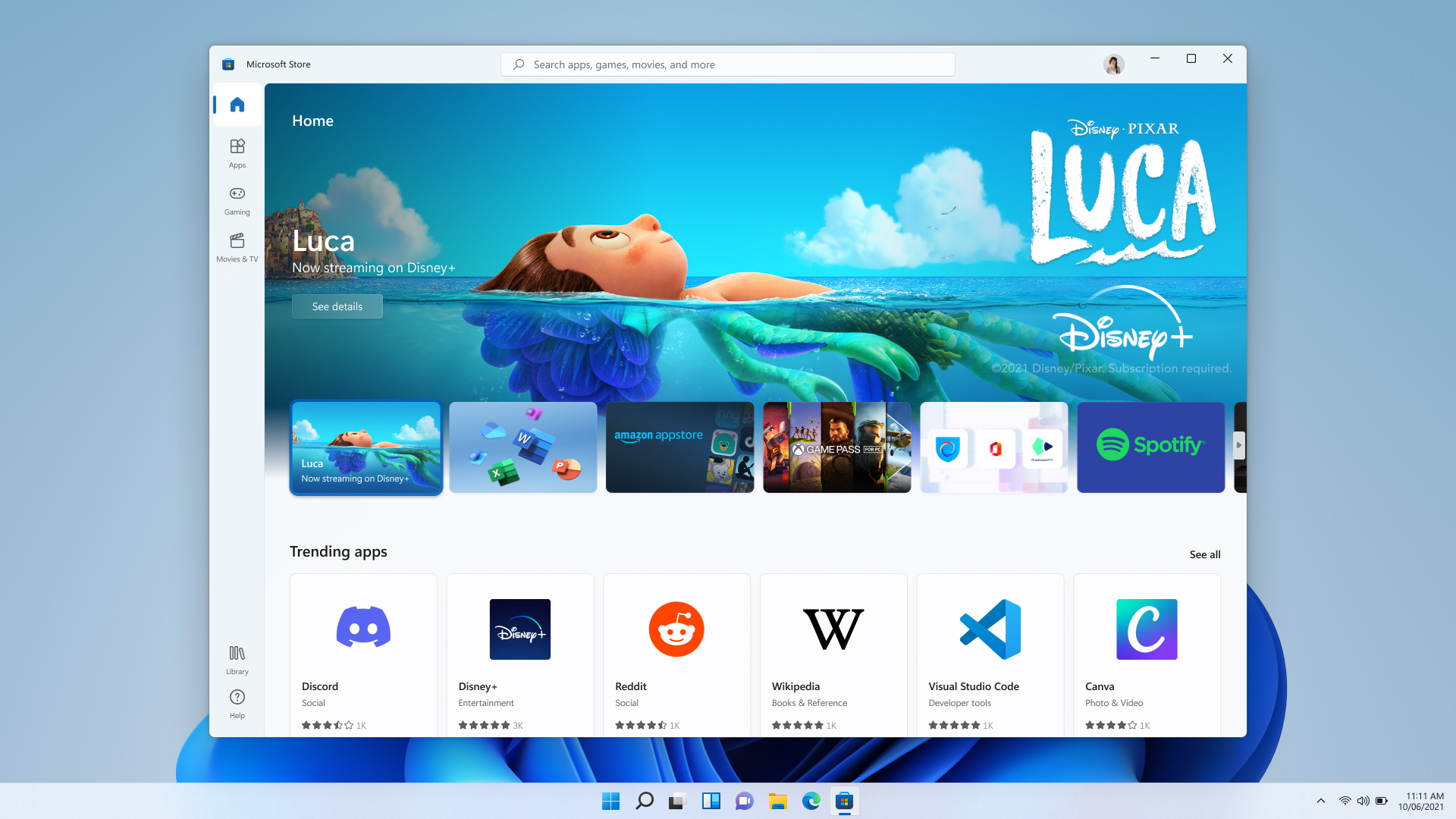 Microsoft Store home page