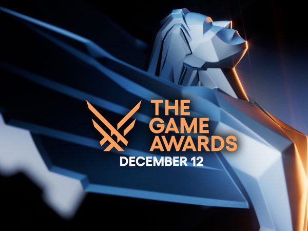 Poster showing statue and Game Awards logo