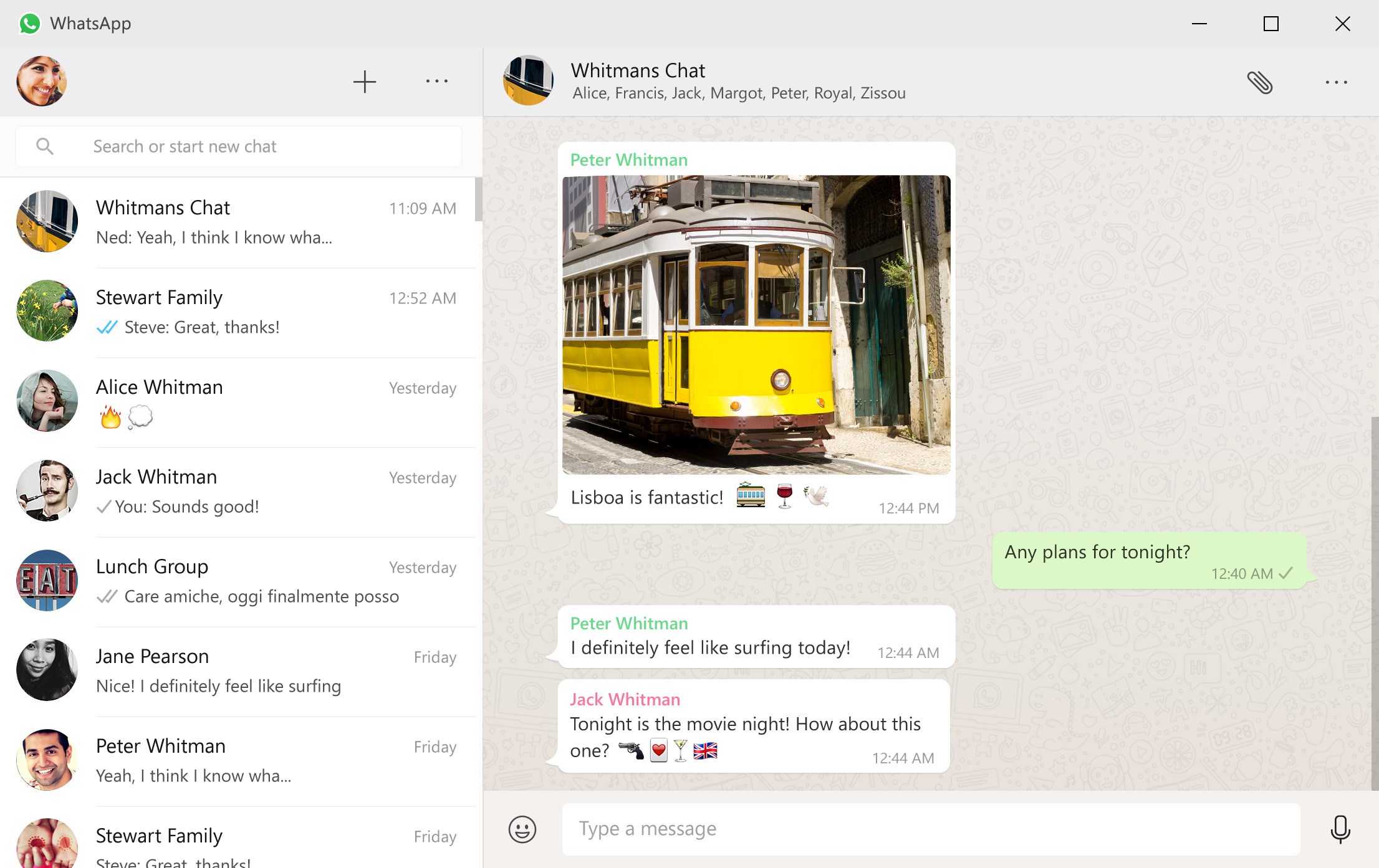 Microsoft Store Editor’s Choice Awards Finalist - Social: WhatsApp Desktop