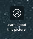 Old Windows Spotlight icon on the desktop.