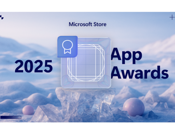 Text reading Microsoft Store App Awards 2025.