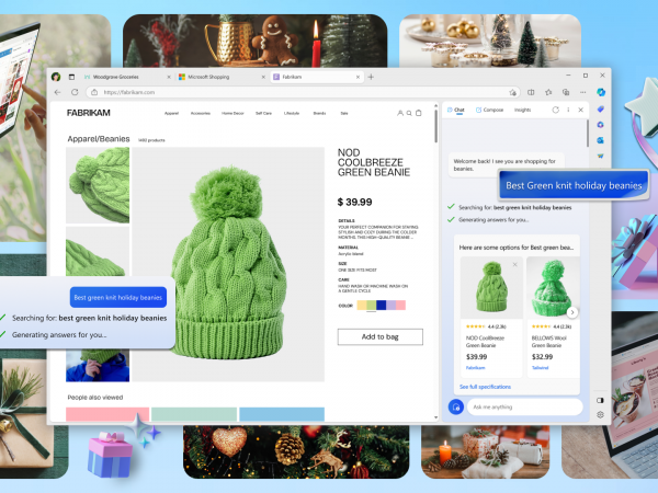 The Microsoft Edge browser window