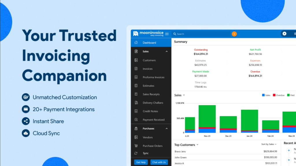 Invoice Maker & Estimate Creator screenshot.