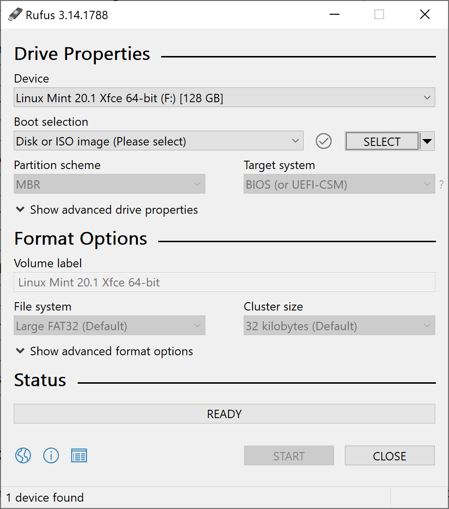 File Management category winner Rufus